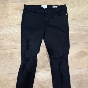 Frame Women  Black Jeans Size 31
